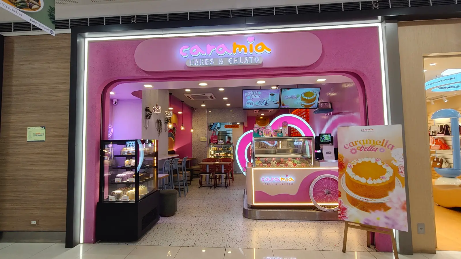 CARAMIA in SM City Fairview